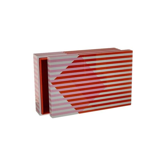 Jonathan Adler Copenhagen Large Lacquer Box, Pink